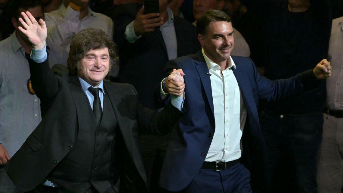 Tensión entre Brasil y Argentina: repudio del PT tras el acto con Flávio Bolsonaro