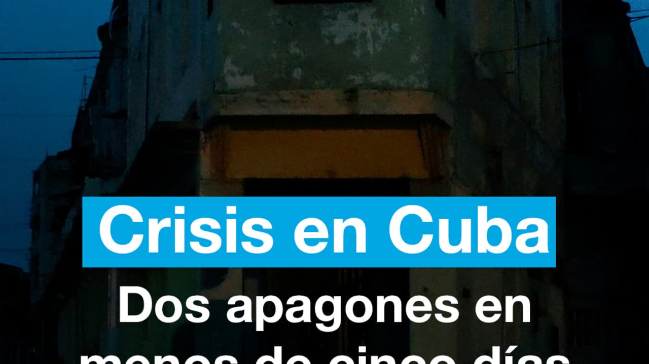 Cuba vuelve a quedar a oscuras: segundo apagón total en menos de cinco días
