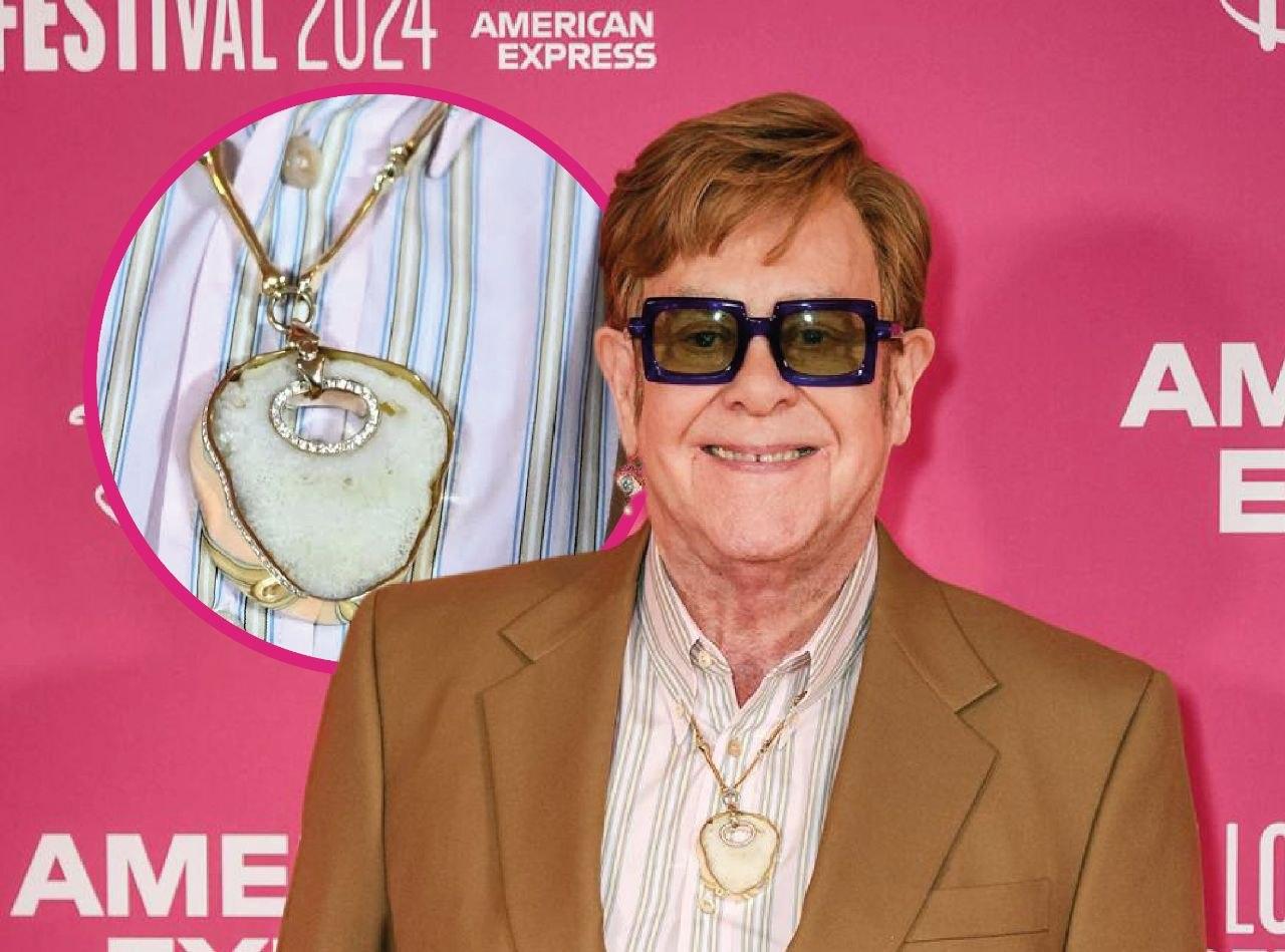 Elton John convirtió sus propias rótulas en joyas de oro: la historia detrás de sus insólitos accesorios