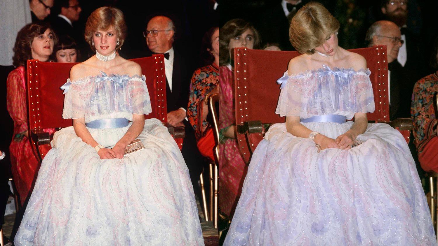 Lady Di dormida en una gala: la historia detrás de la icónica foto de "La Bella Durmiente"