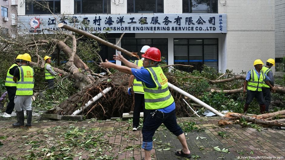 Temporal trágico en China: diez muertos y más de 270 heridos por fuertes tormentas
