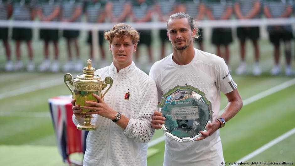 Jannik Sinner se consagró campeón de Wimbledon tras una batalla épica ante Alexander Zverev
