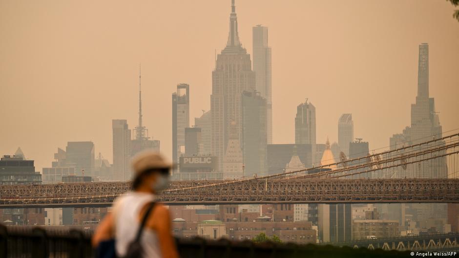 Alerta ambiental: el humo de los incendios en Canadá cubre a Estados Unidos antes de la final del Mundial 2026
