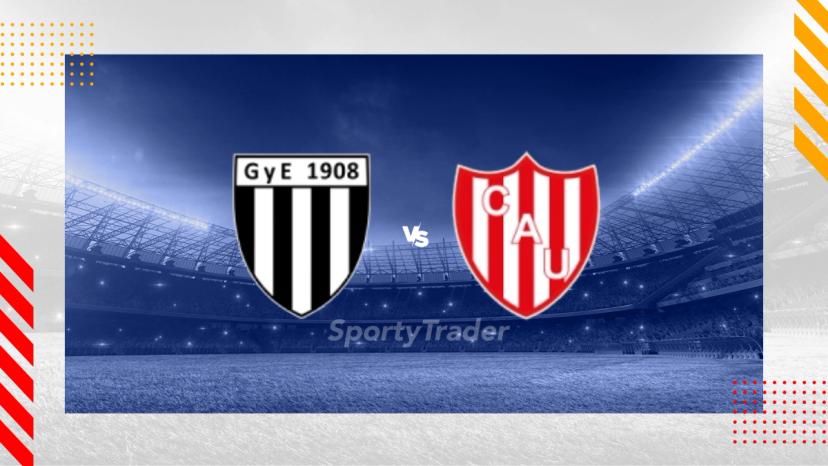 alineaciones de gimnasia y esgrima mendoza contra club atlético unión de santa fe