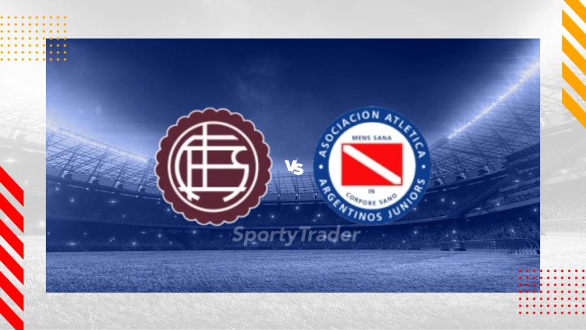 alineaciones de ca lanús contra argentinos juniors
