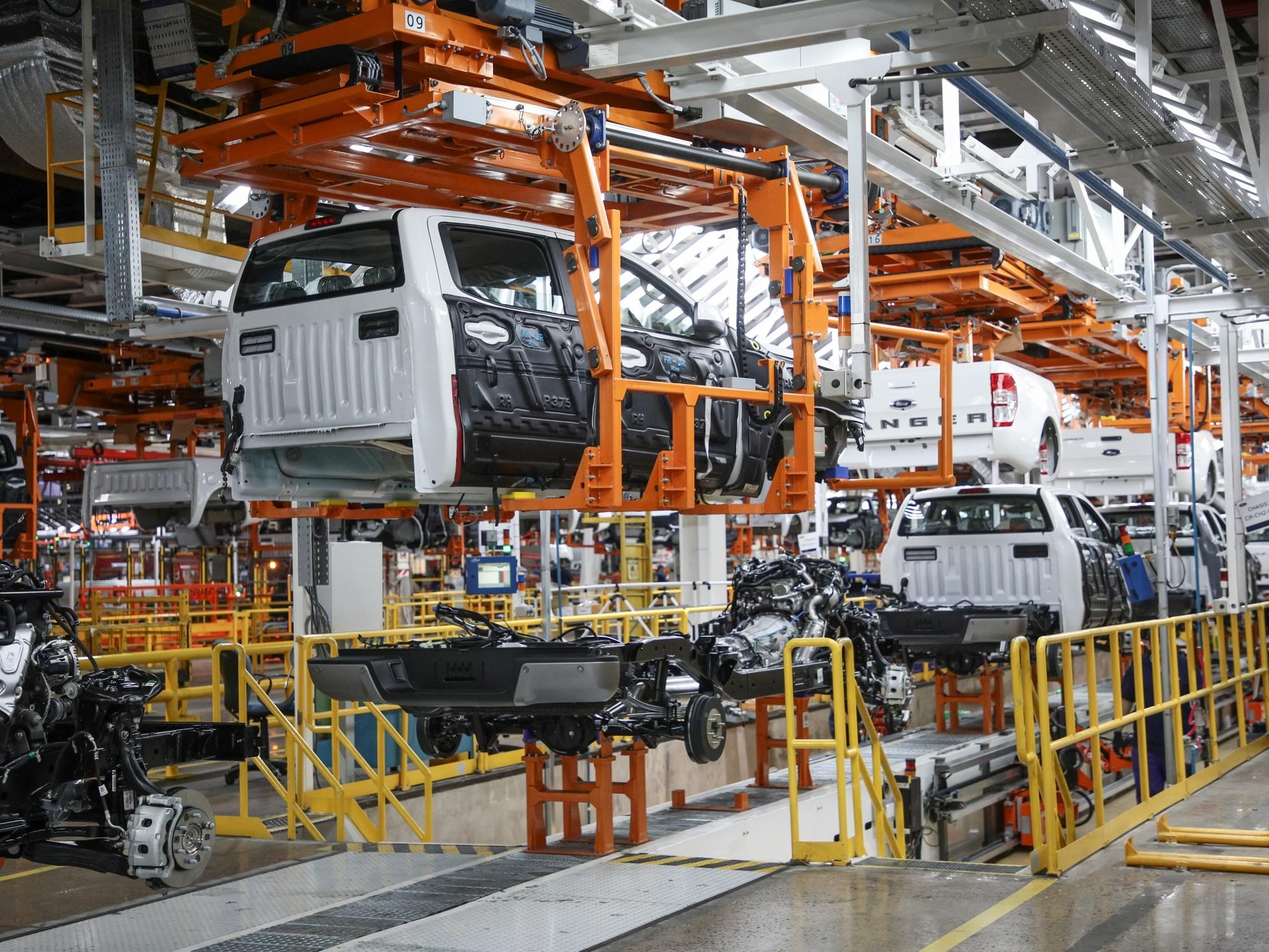 Ford reduce su producción en Pacheco: recortan 65 camionetas por día