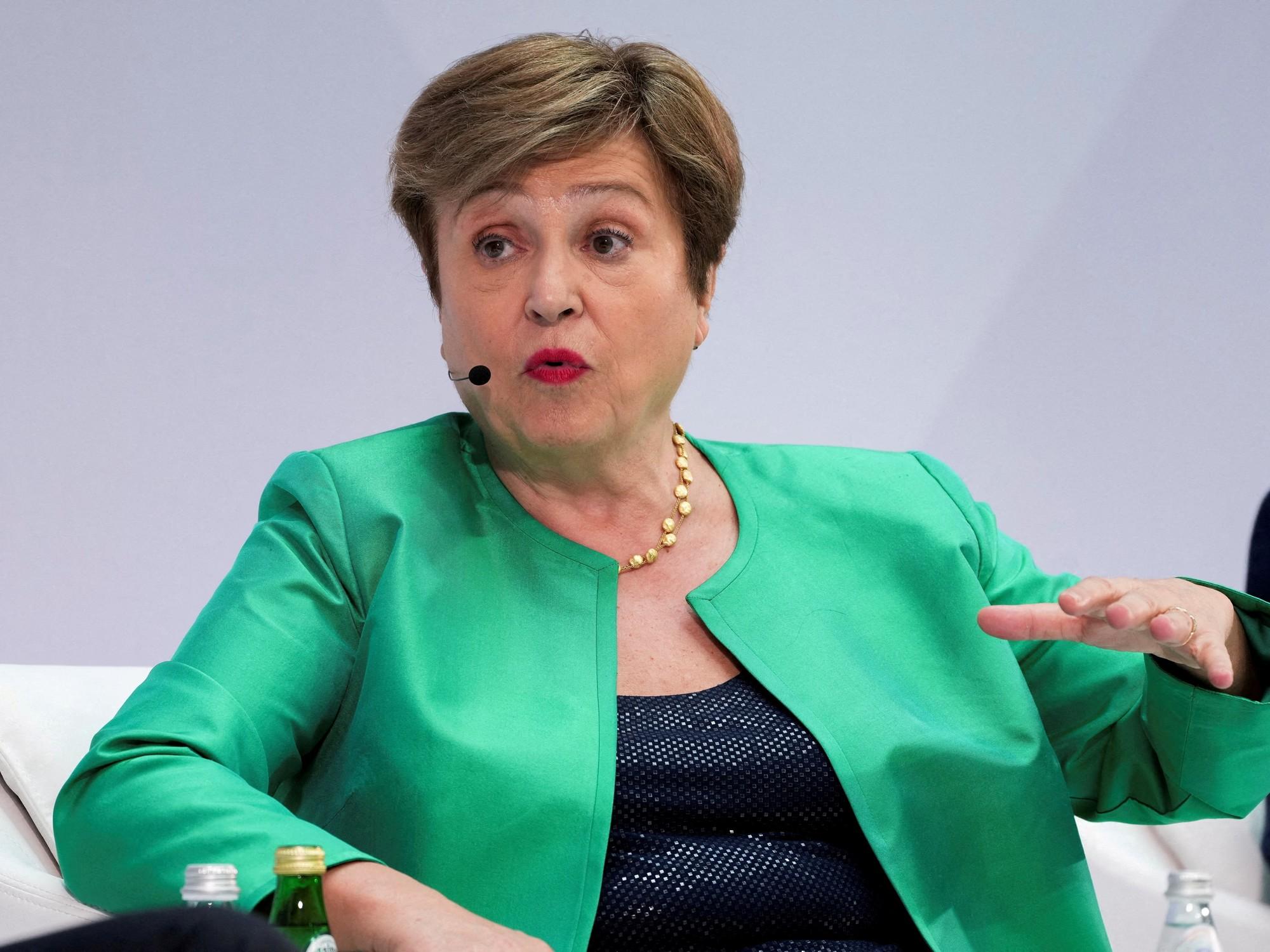 Fondo Monetario Internacional: Kristalina Georgieva cena en Olivos con Milei