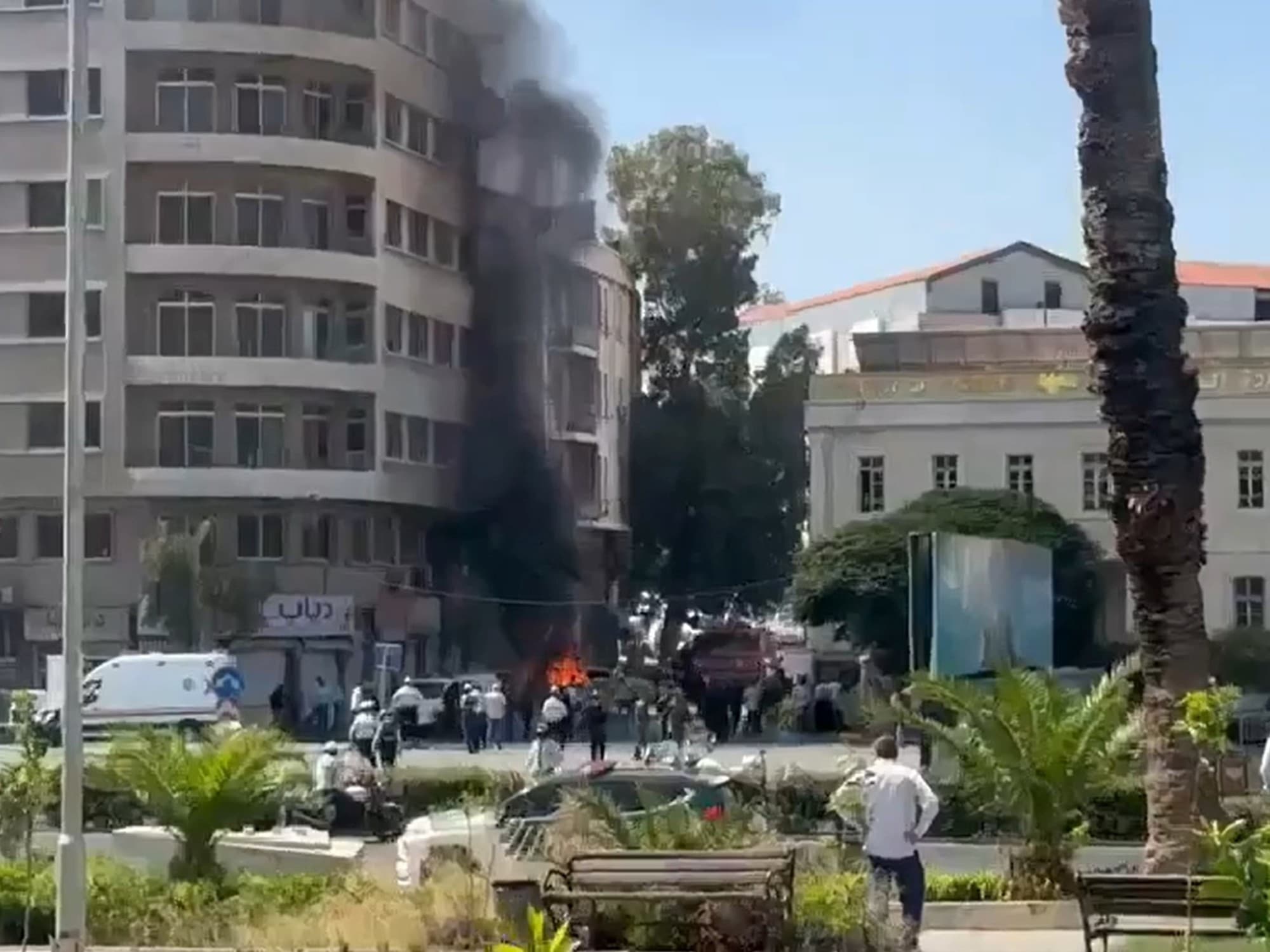 Tensión en Siria: estallaron dos bombas junto al hotel donde se hospedaba Emmanuel Macron