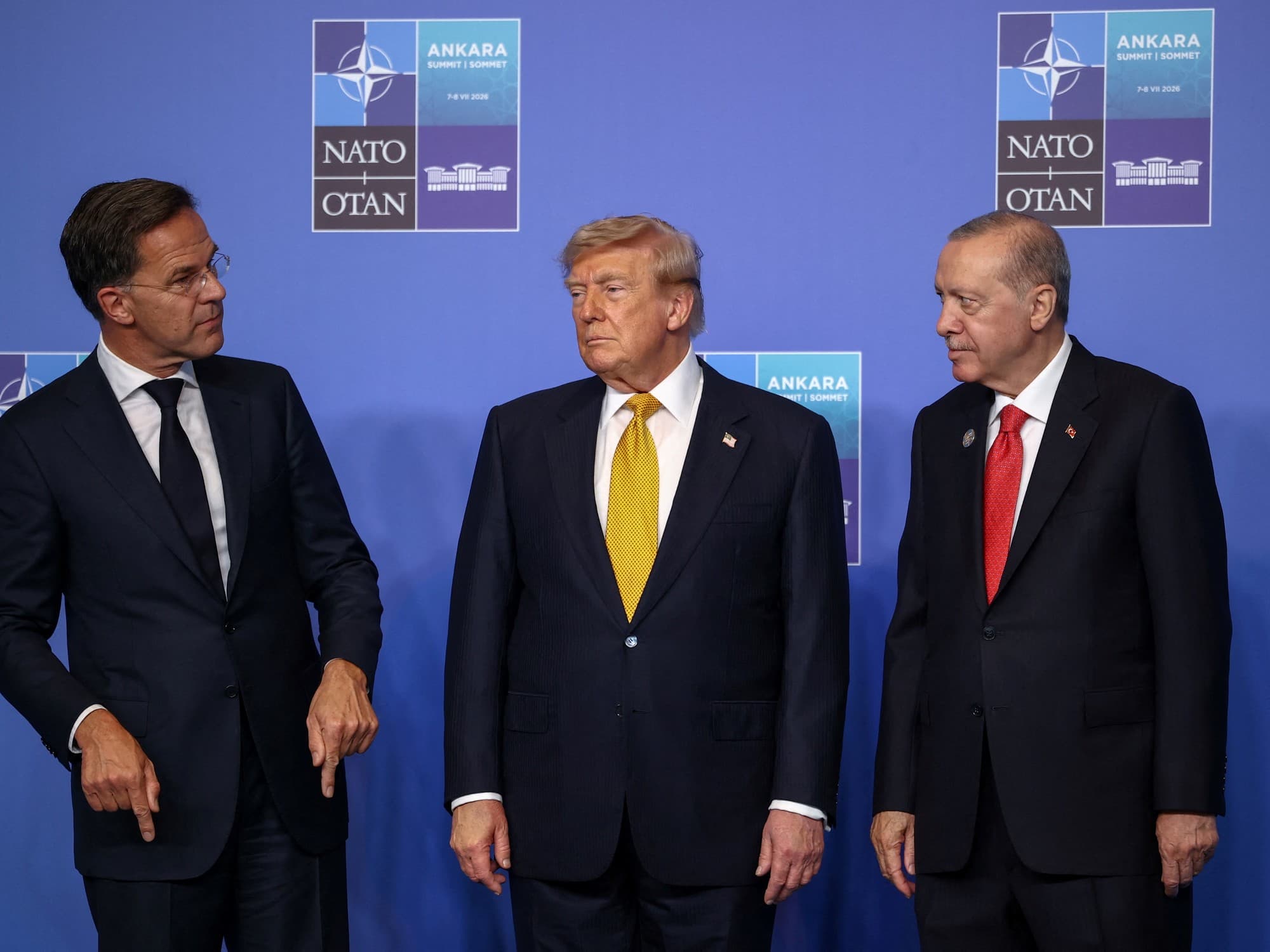 Trump en la OTAN: el mandatario acapara la atención tras su llegada a Turquía