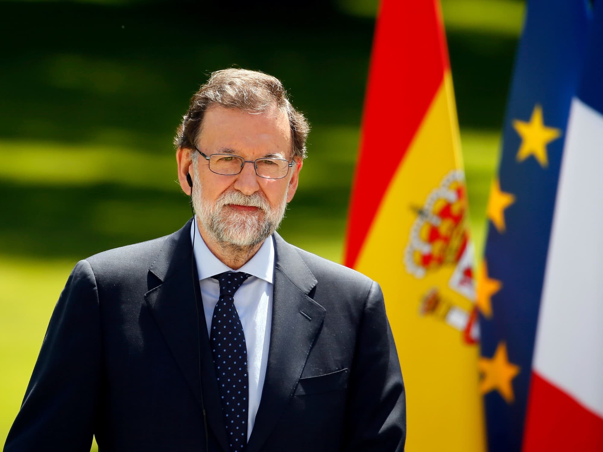 Mariano Rajoy ratificó sus polémicos dichos sobre la selección de Francia y apuntó contra Pedro Sánchez