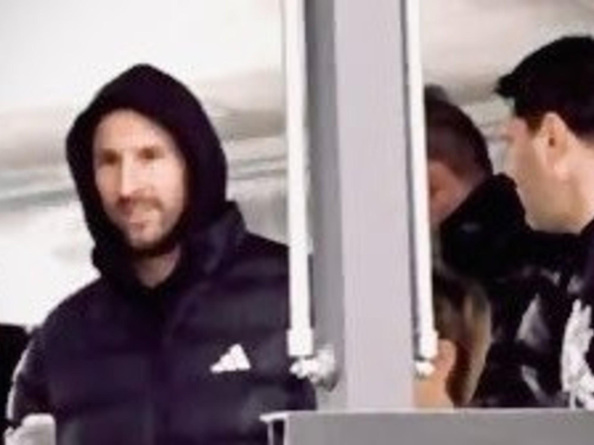 Lionel Messi en Rosario: visitó por sorpresa a Leones FC en la Primera C