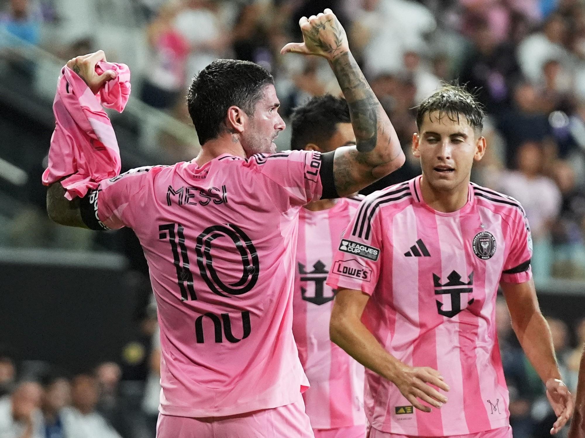 Rodrigo De Paul: el emotivo gol con Inter Miami y la camiseta de Messi
