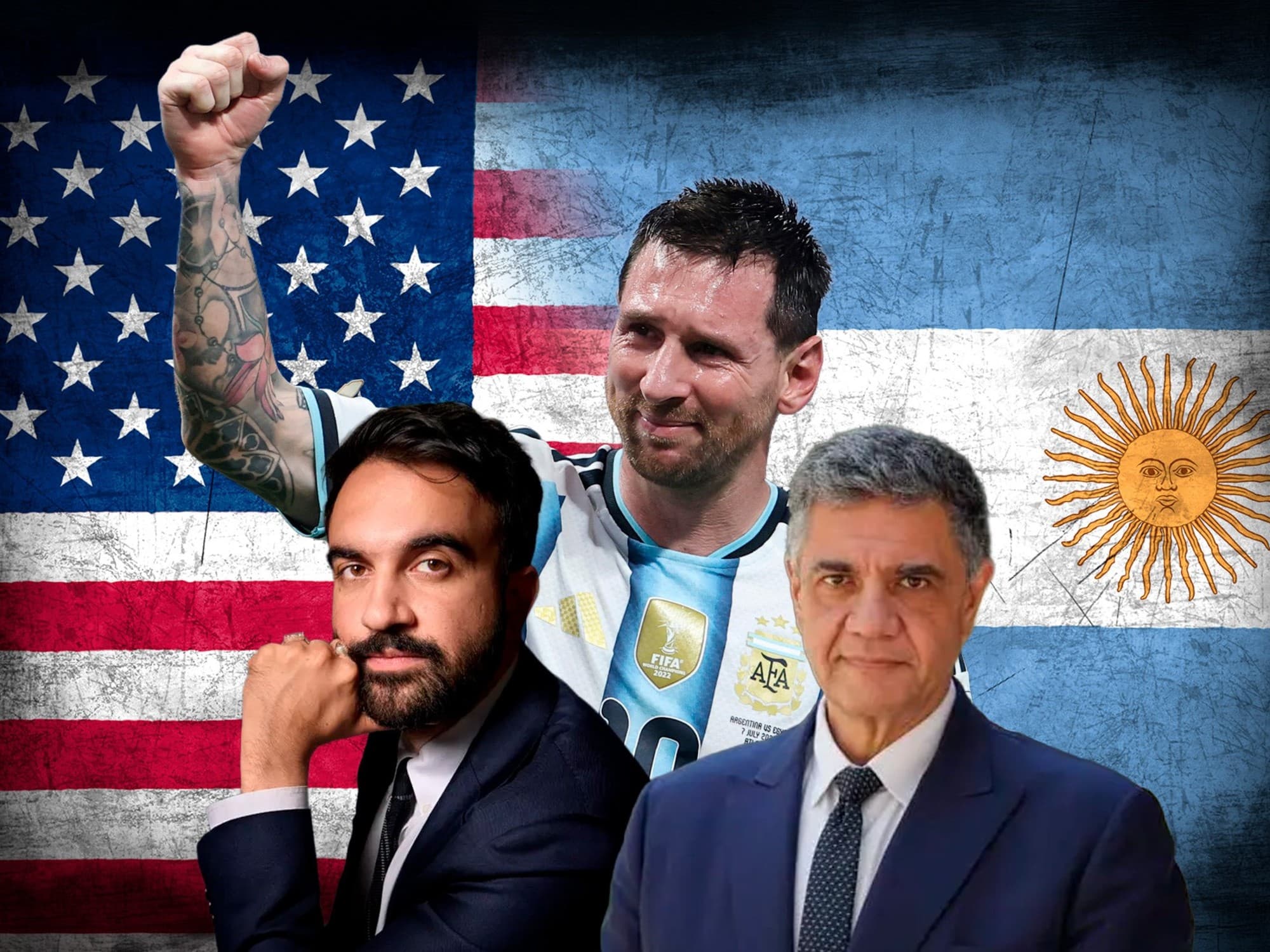 Al estilo Messi: Jorge Macri cruzó a un político de Nueva York que criticó a la Selección