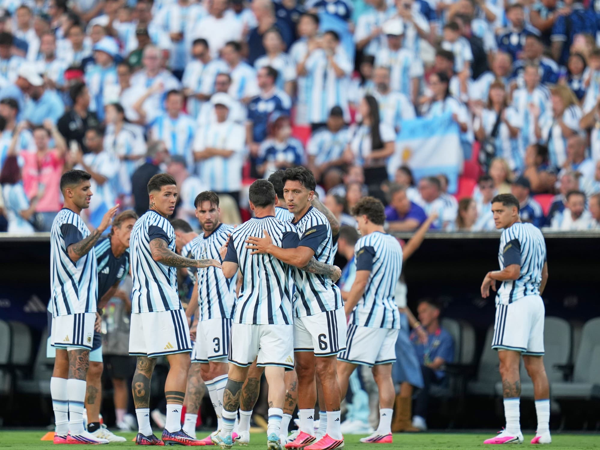 Argentina batalló en Kansas frente a Suiza por un pase a las semifinales