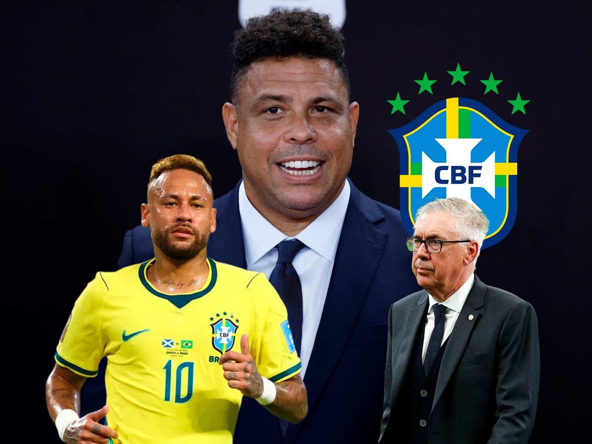 Ronaldo aconsejó a Neymar tras la eliminación de Brasil: "No tomes ninguna decisión apresurada"