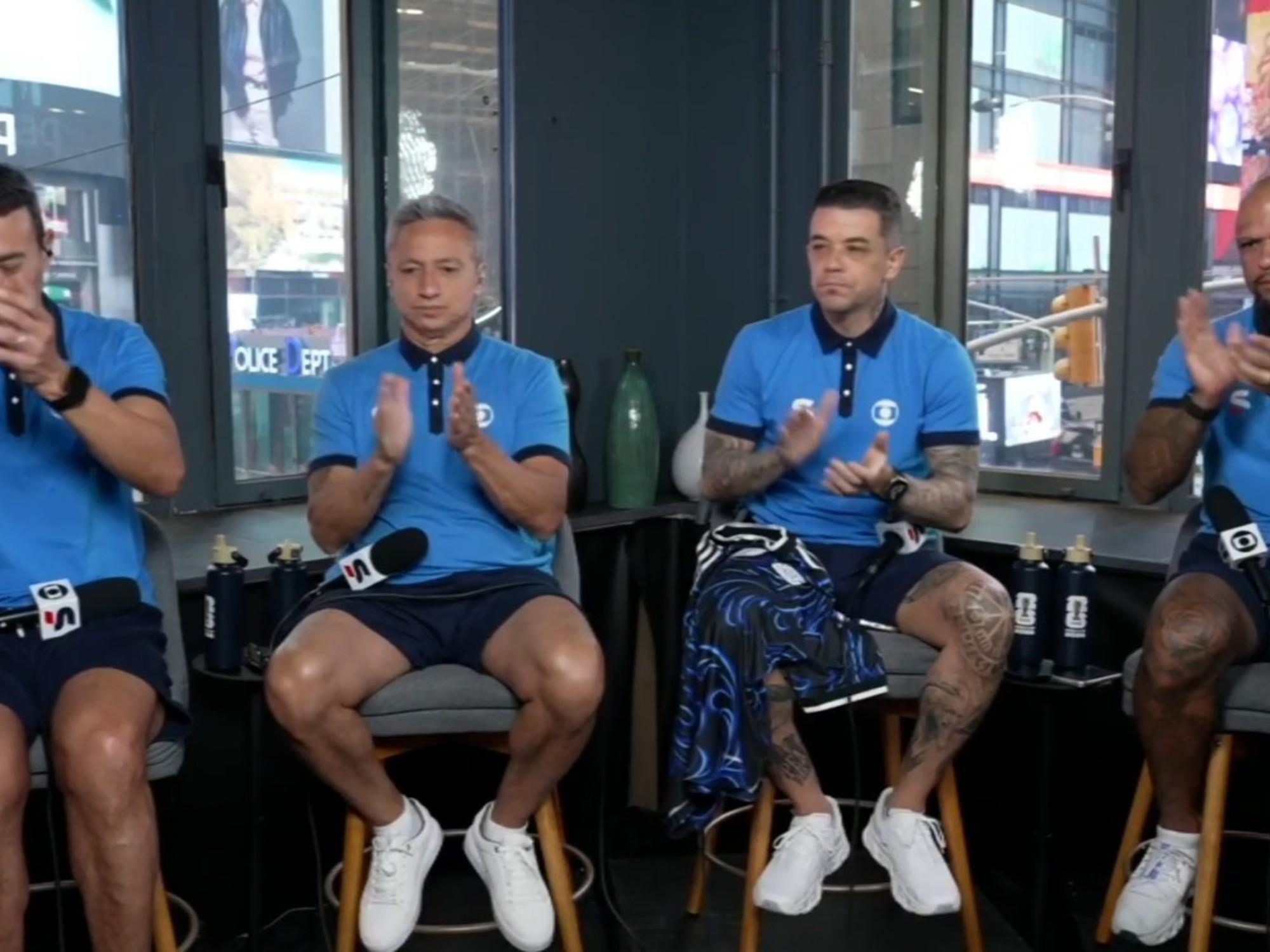 Inusual gesto en la TV brasileña: aplausos de pie para la Selección Argentina