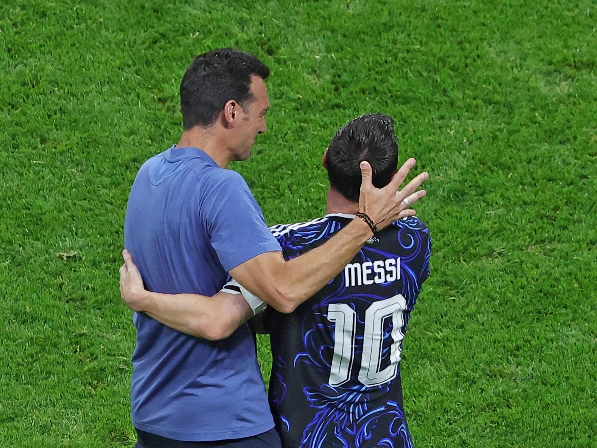 La emoción de Lionel Scaloni: el DT de la Selección analizó el histórico triunfo ante Inglaterra