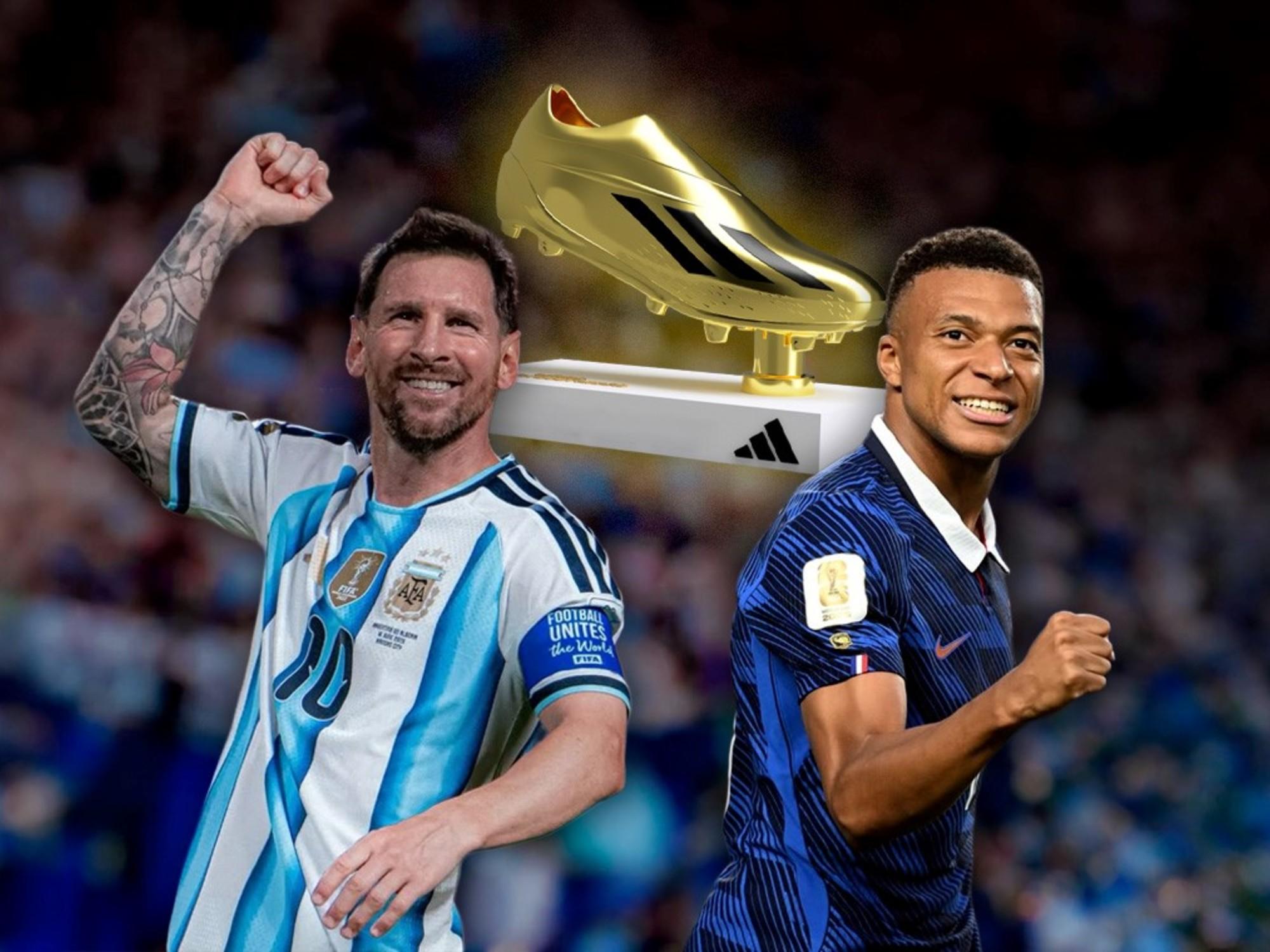 Messi y Mbappé mano a mano: cómo se define la Bota de Oro en el cierre del Mundial