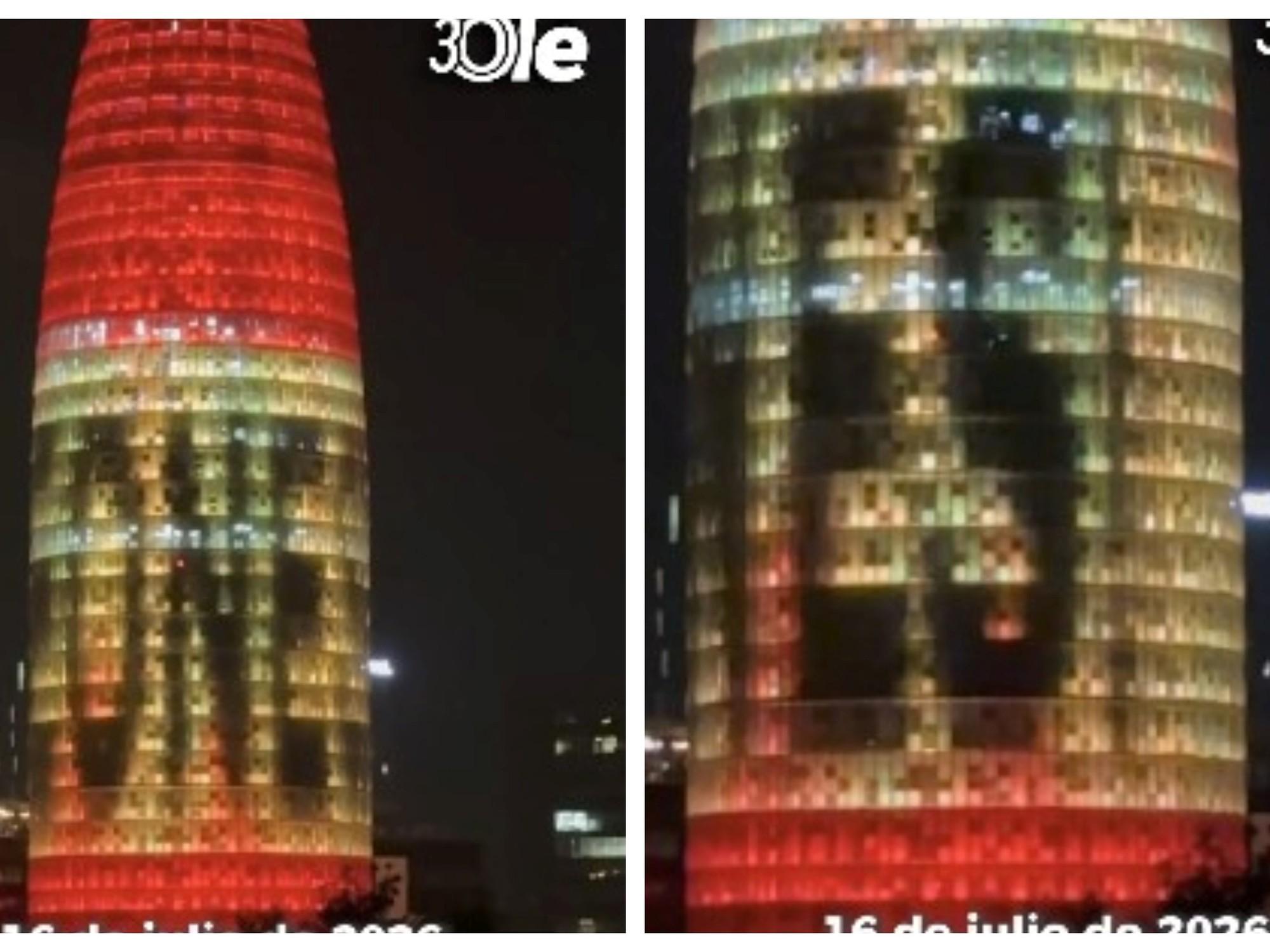 Barcelona se viste de fiesta: la icónica Torre Agbar ya palpita el grito de campeones