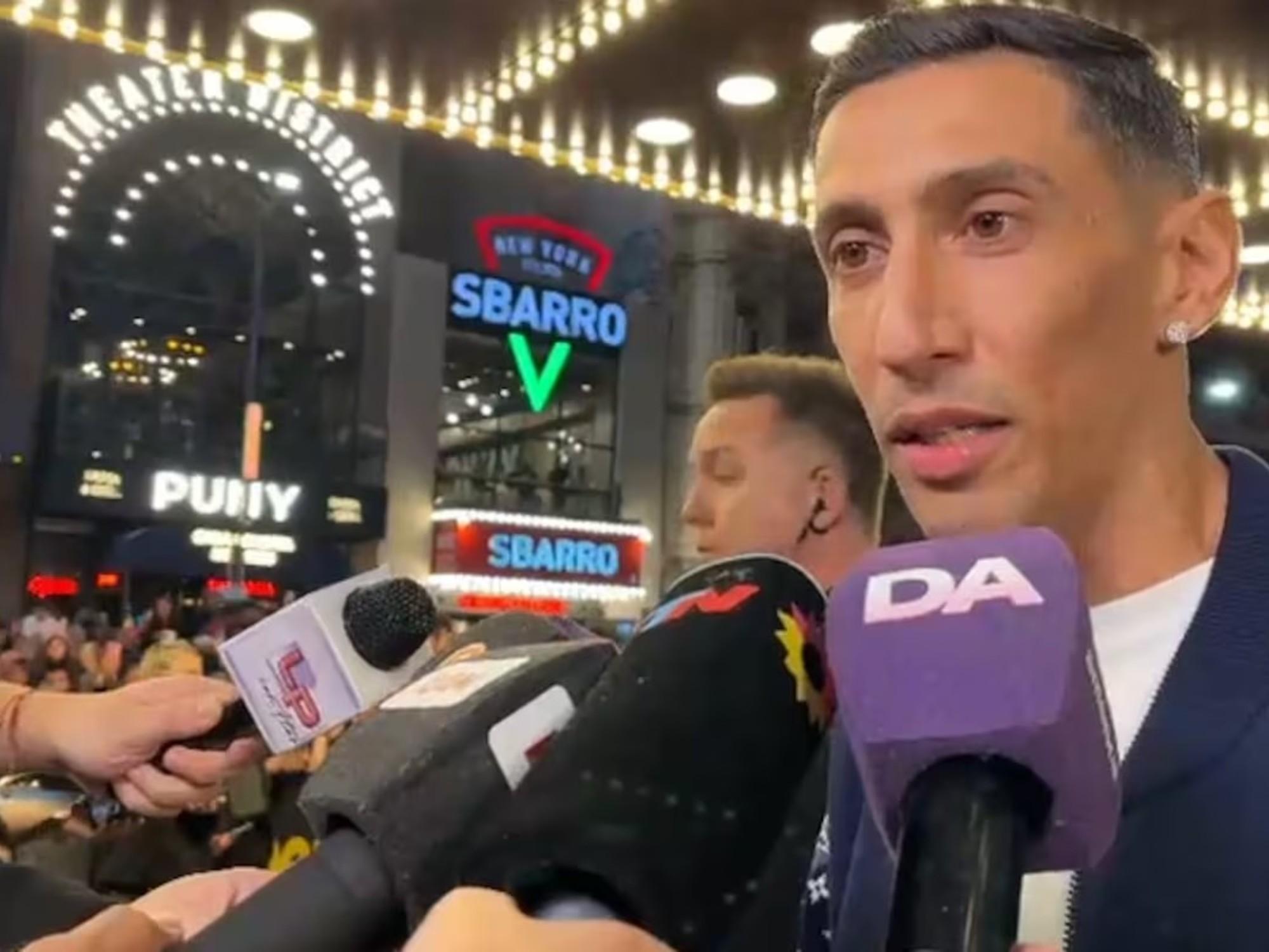 Ángel Di María aclaró los rumores sobre su presencia en la final del Mundial 2026