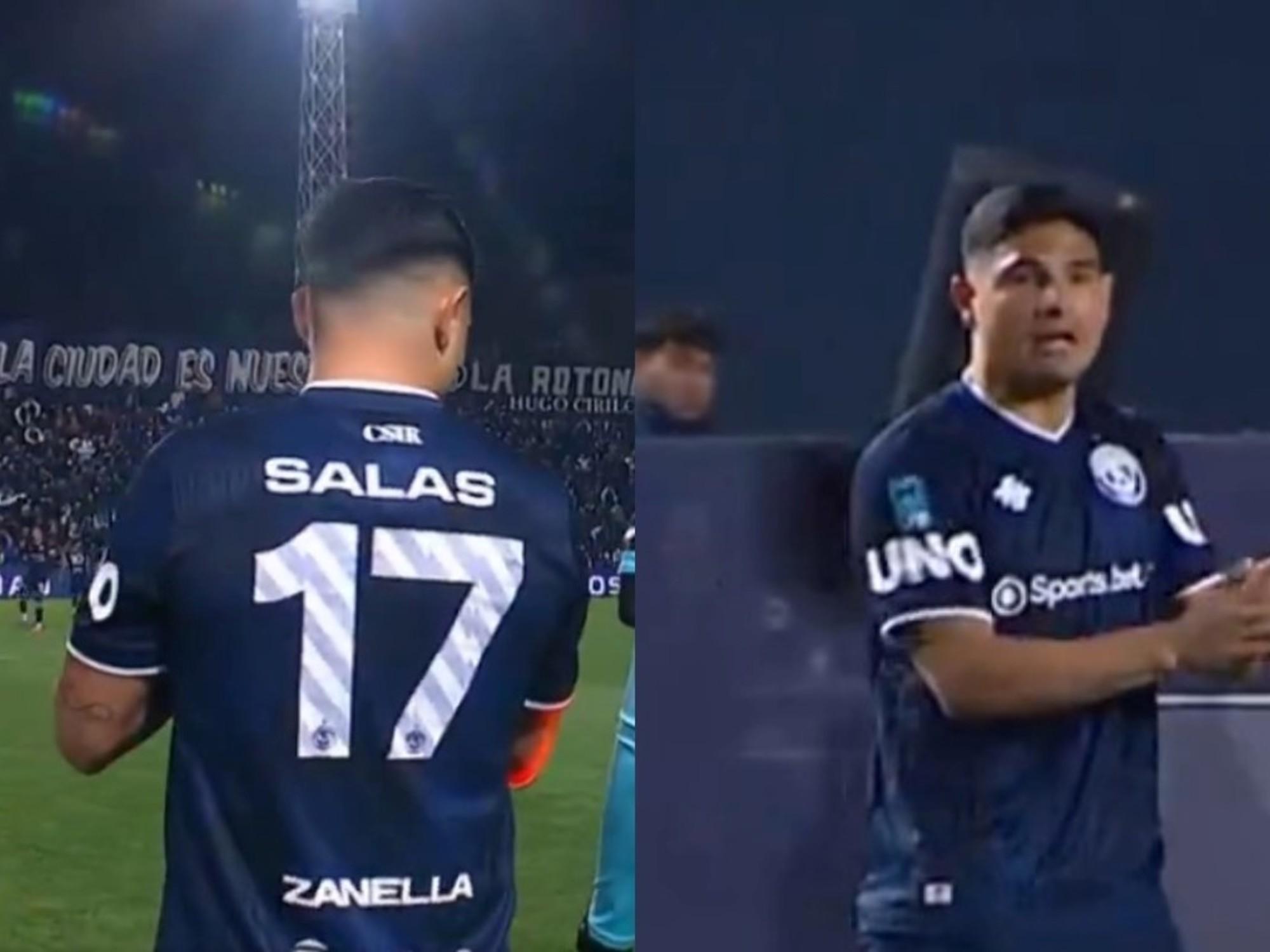 Maxi Salas debutó en Independiente Rivadavia: cómo fue su primer partido
