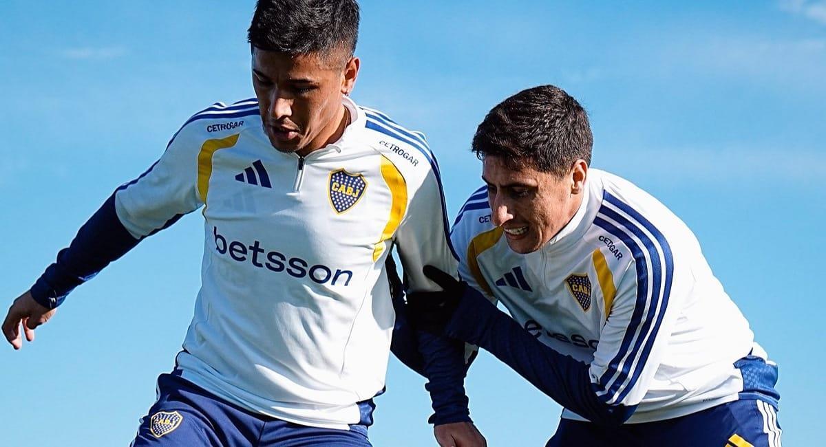 Boca define su equipo con una modificación para enfrentar a Sarmiento por Copa Argentina
