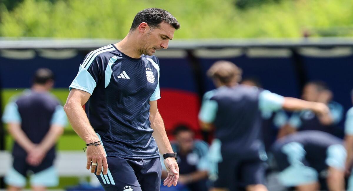 Scaloni define el equipo: las variantes que analiza la Selección de cara al duelo ante España