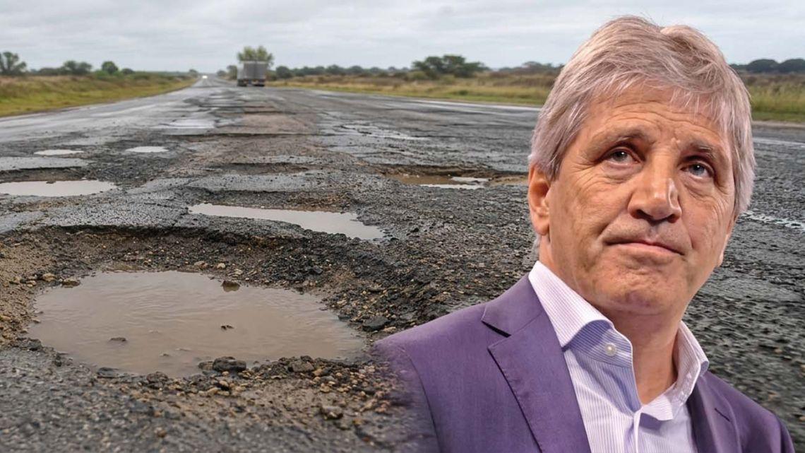 Javier Milei retiene $1,4 billones de rutas para el superávit y empeora las rutas