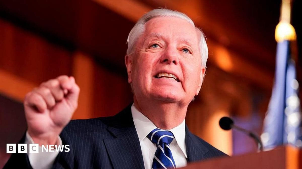 Murió el senador estadounidense Lindsey Graham tras una repentina enfermedad