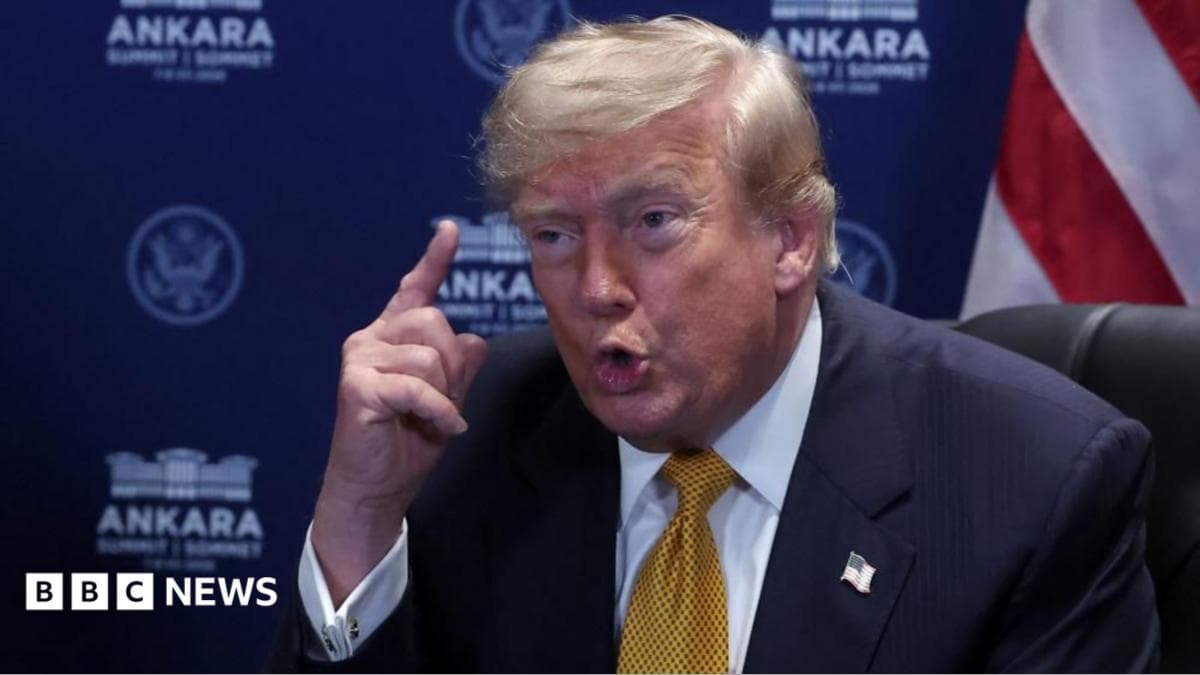 Donald Trump dio por terminado el cese del fuego tras los recientes ataques cruzados entre Estados Unidos e Irán
