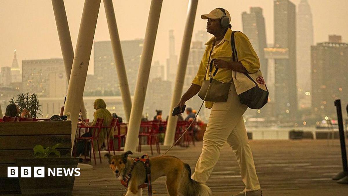 Incendios en Canadá: el humo avanza sobre Estados Unidos y genera alertas por la calidad del aire