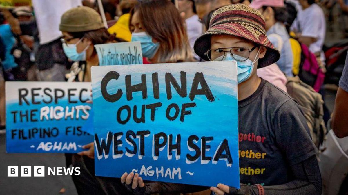 Tensión diplomática: Filipinas repudia un video de la prensa estatal china que los caricaturiza con inteligencia artificial