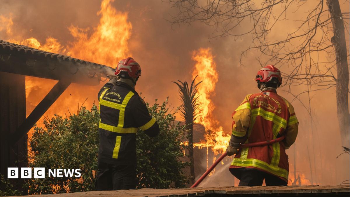 Incendios en Europa: más de 250 mil evacuados en Francia y España