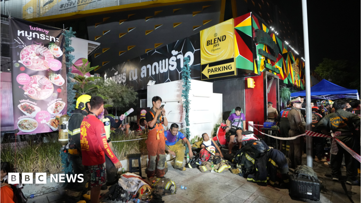 Tragedia en Tailandia: al menos 27 muertos tras un devastador incendio en un bar de Bangkok