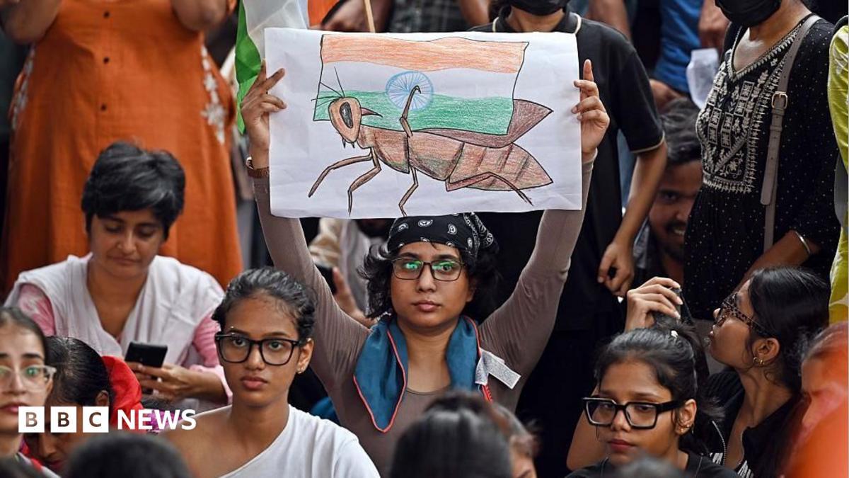 Narendra Modi: la oposición marchó a su residencia en India
