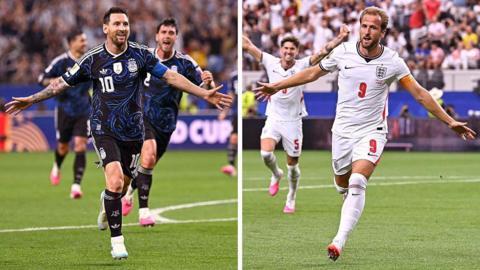 Argentina e Inglaterra reeditan un clásico histórico por un lugar en la final del Mundial