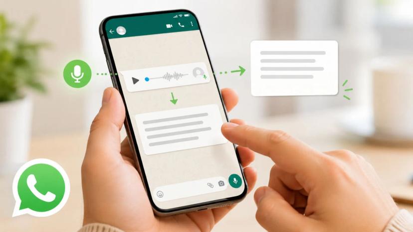 como pasar audios de whatsapp a texto