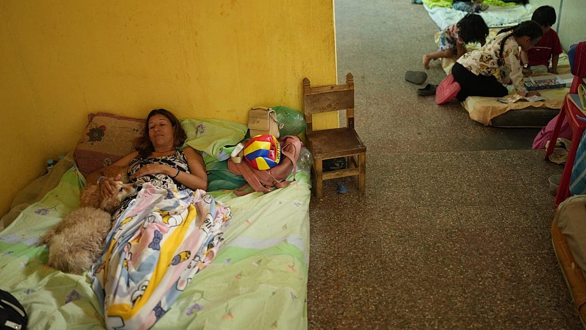 Terremoto en Venezuela: más de 14.000 personas siguen evacuadas en refugios temporales