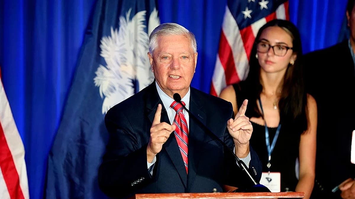 Murió el senador estadounidense Lindsey Graham tras una repentina enfermedad