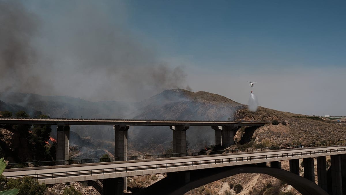 Almería: controlan el trágico incendio forestal y comienza el retorno de los evacuados