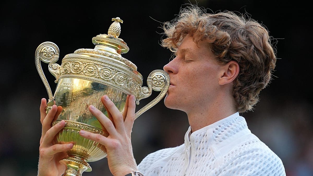 Sinner bicampeón en Wimbledon: venció a Zverev y retuvo la corona en la Catedral