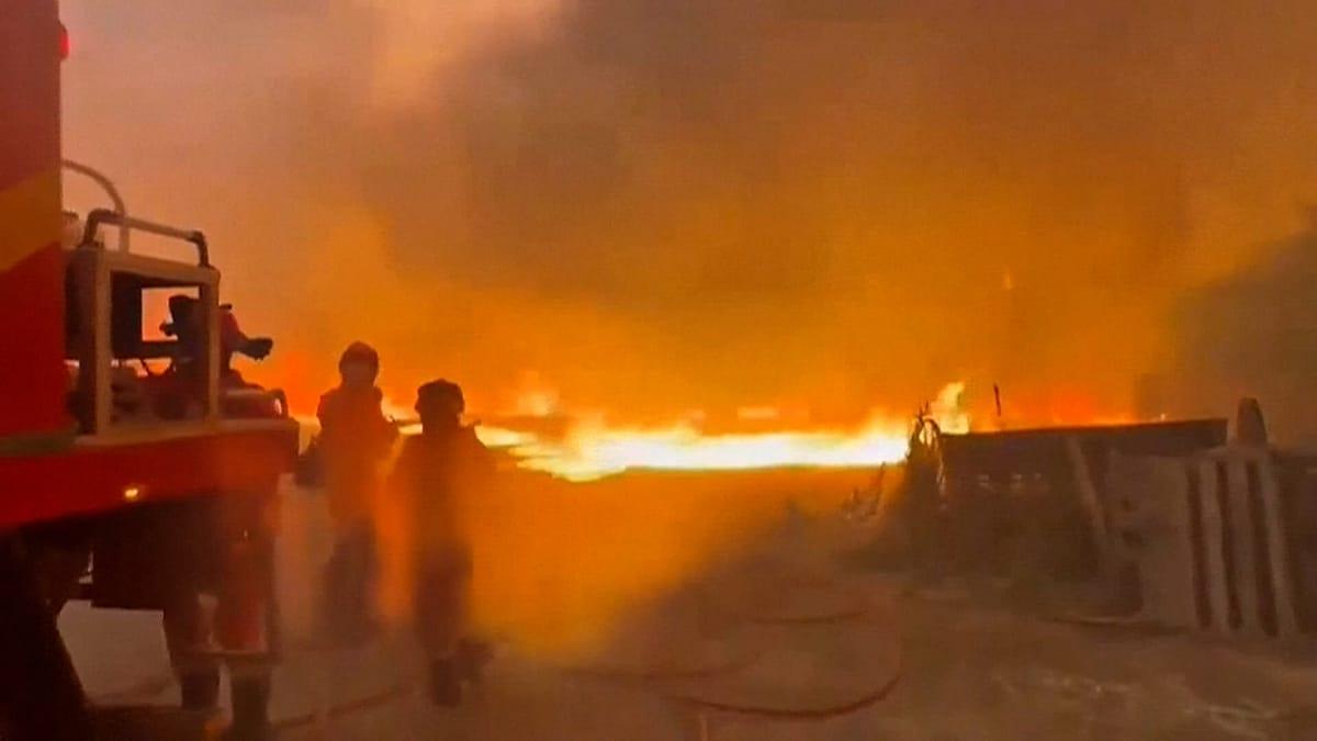 El fuego no da tregua en España: un grave incendio forestal azota a la región de Aragón
