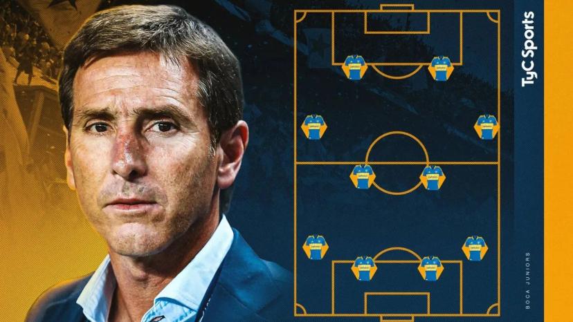 alineaciones de boca juniors contra ca lanús