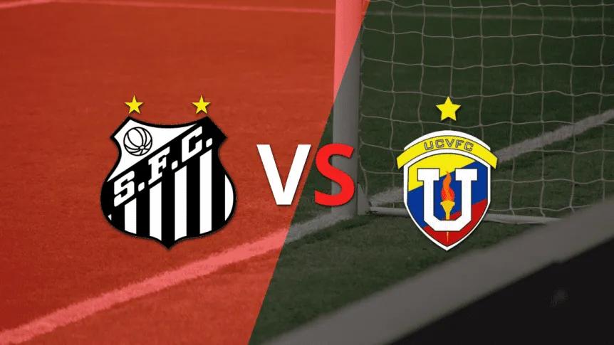 Santos vs Universidad Central: alineaciones y cómo ver el partido de Copa Sudamericana