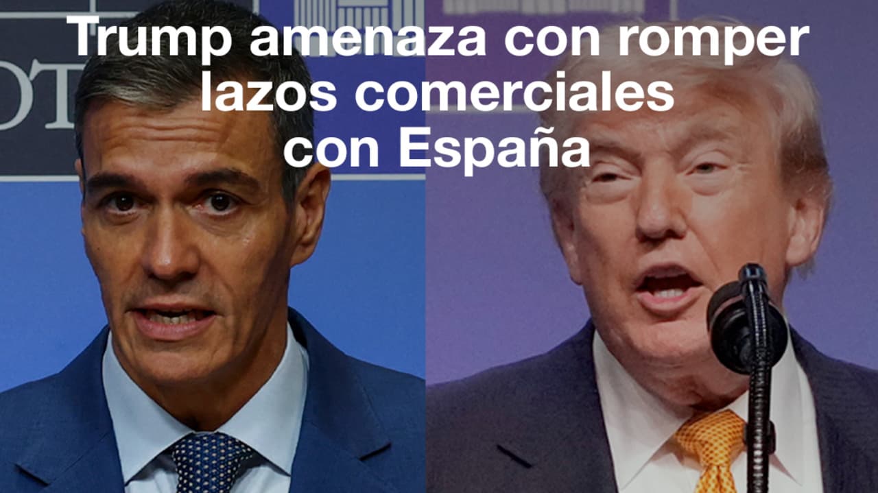 Trump amenaza con romper lazos comerciales con España y la define como un "socio terrible"