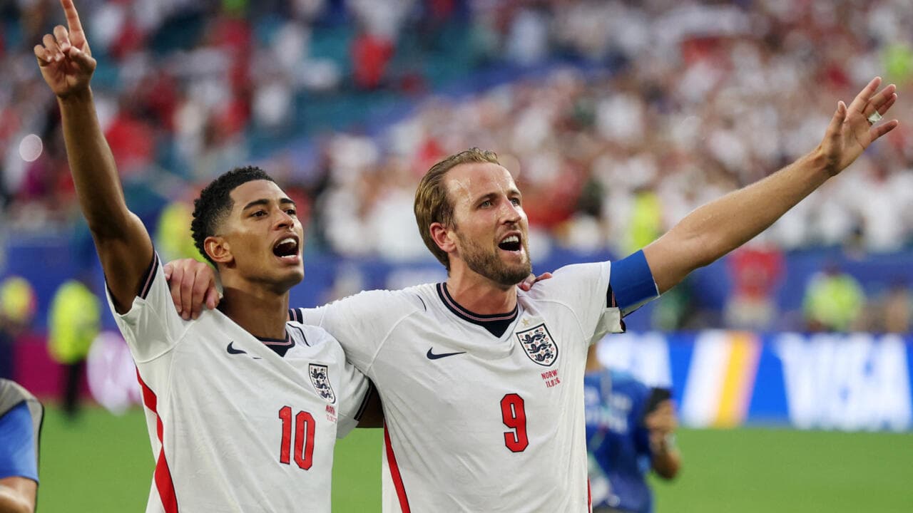 Bellingham fue el héroe de Inglaterra: doblete en Miami para meterse en semifinales