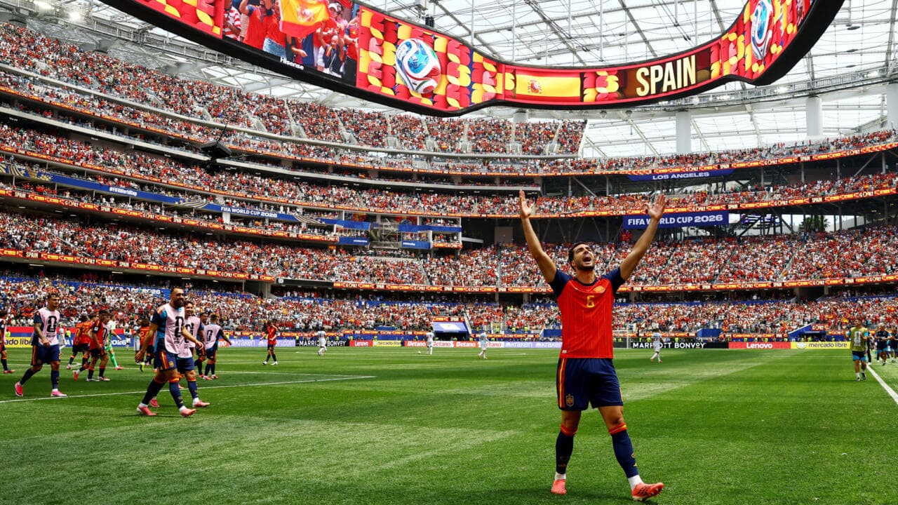 España venció a Bélgica con un gol agónico de Merino y se metió en las semifinales del Mundial