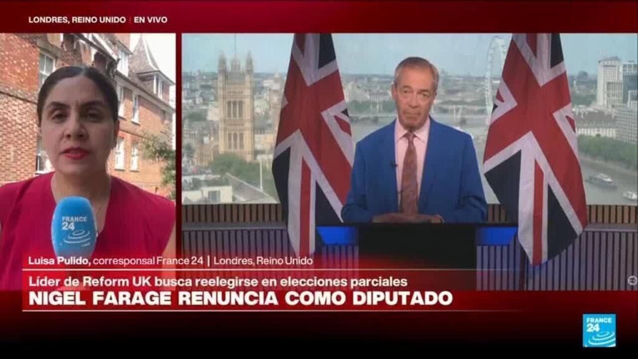 Nigel Farage renunció a su banca de diputado en medio de un escándalo por financiamiento