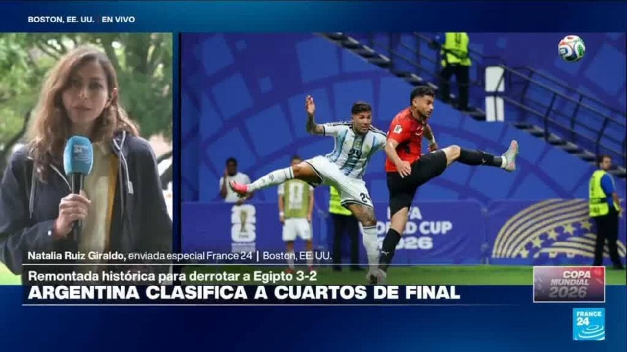 Sufrida clasificación: Argentina dio vuelta un partido increíble ante Egipto y ya está en cuartos