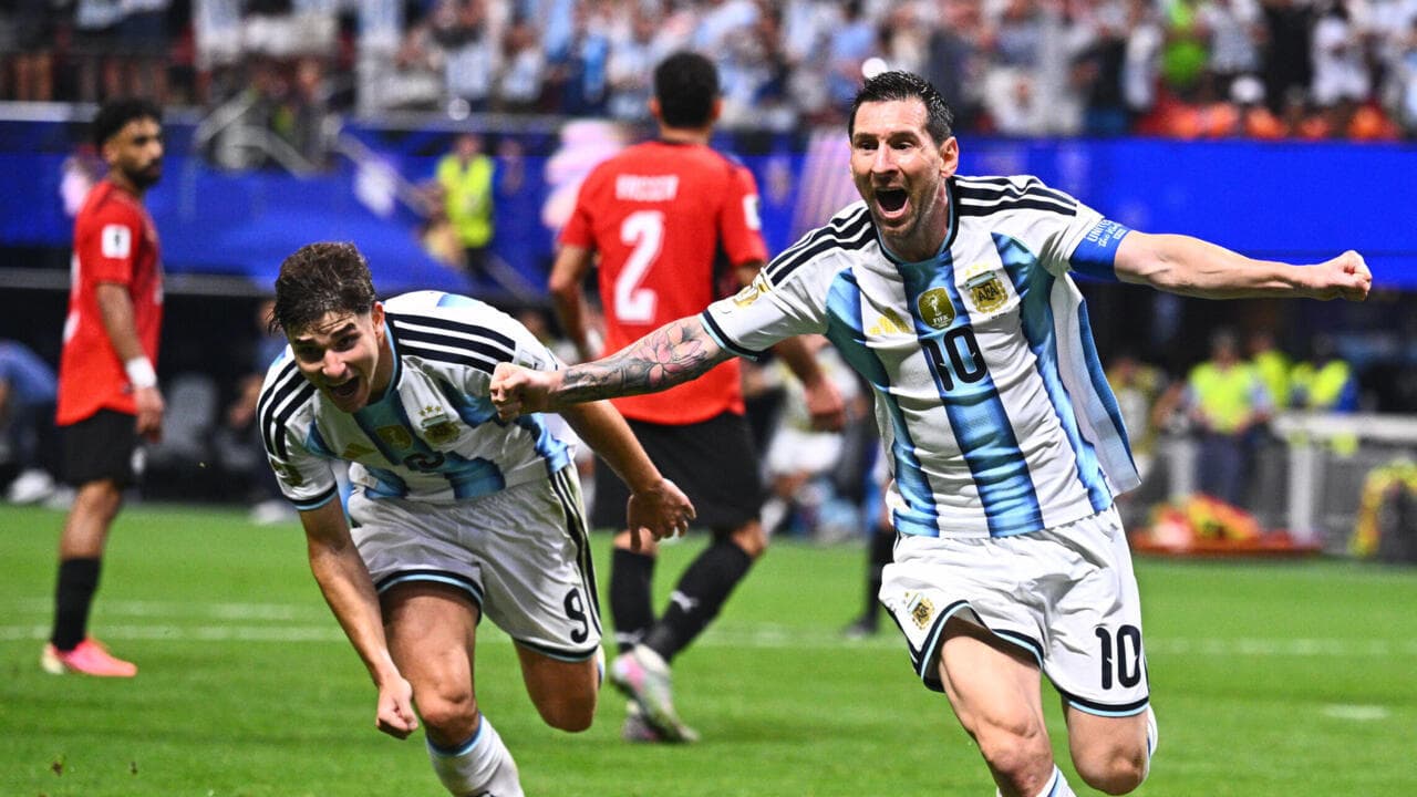 Argentina reaccionó a tiempo en Atlanta y selló una remontada heroica ante Egipto